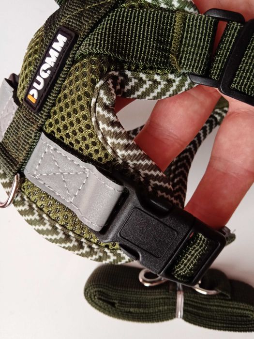 Шлейка с поводком.