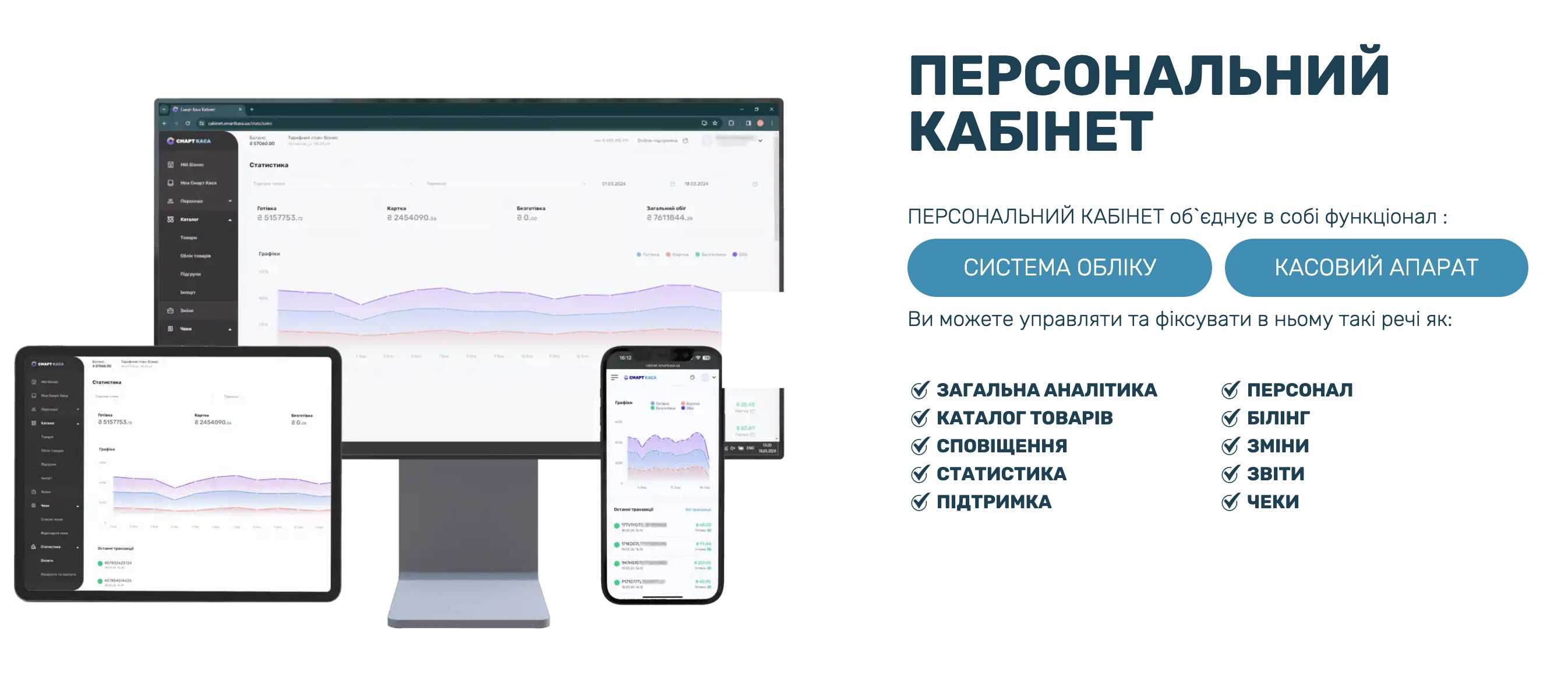 Смарт Каса Pro : рішення 5 в 1