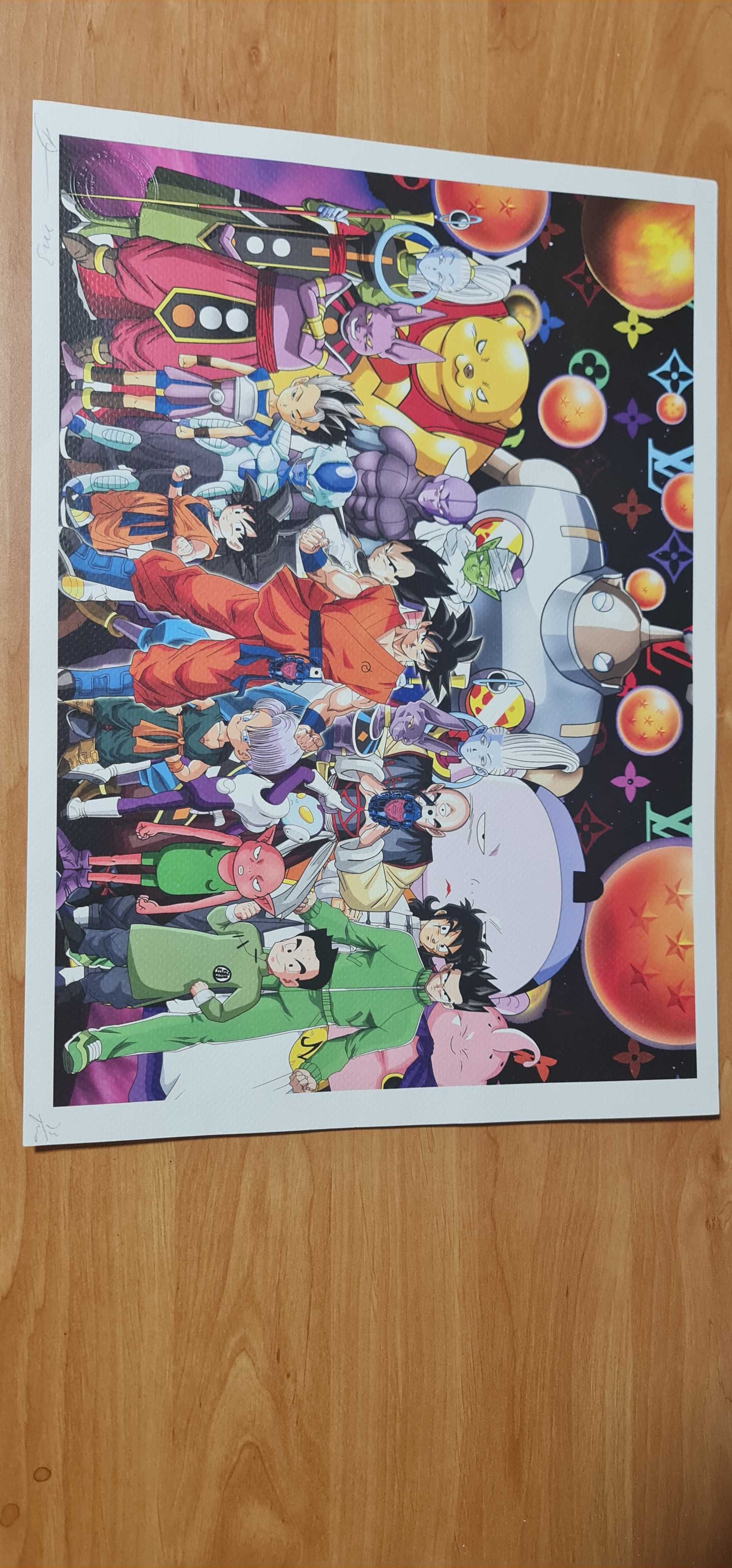Death NYC Dragon Ball assinado Pop Art