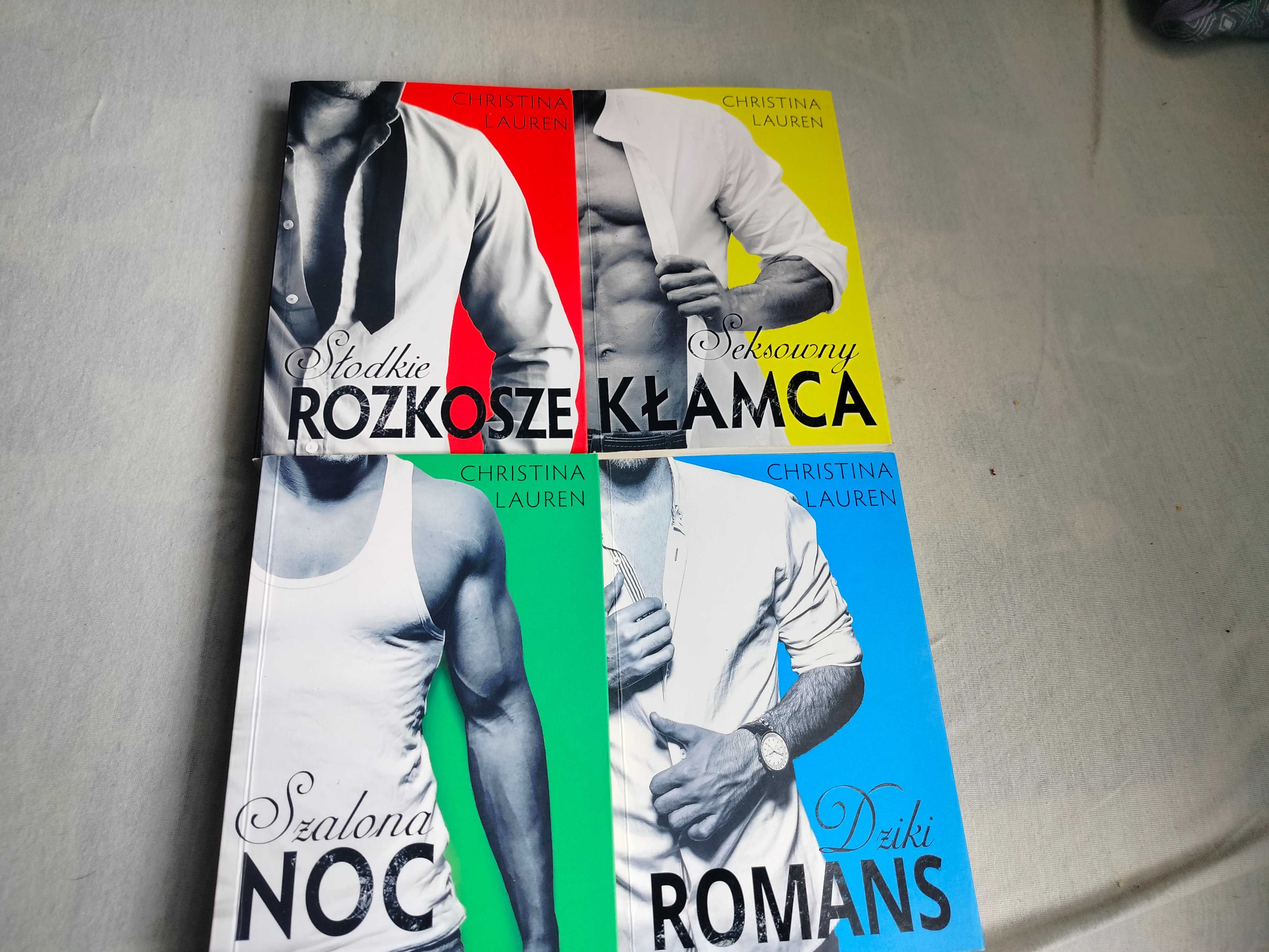 Słodkie rozkosze,Szalona noc,Dziki romans,Seksowny kłamca Ch. Lauren