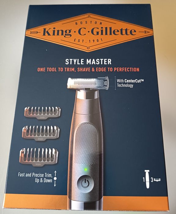 Aparador de Barba King C. Gillette