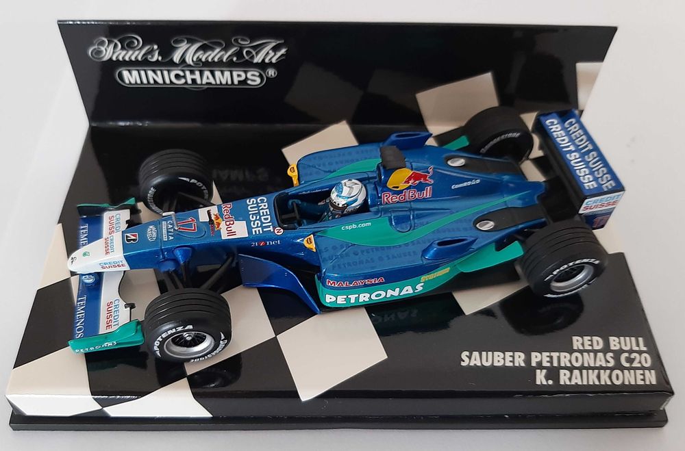 Kimi Raikkonen F1 Sauber C20 2001 Minichamps 1:43