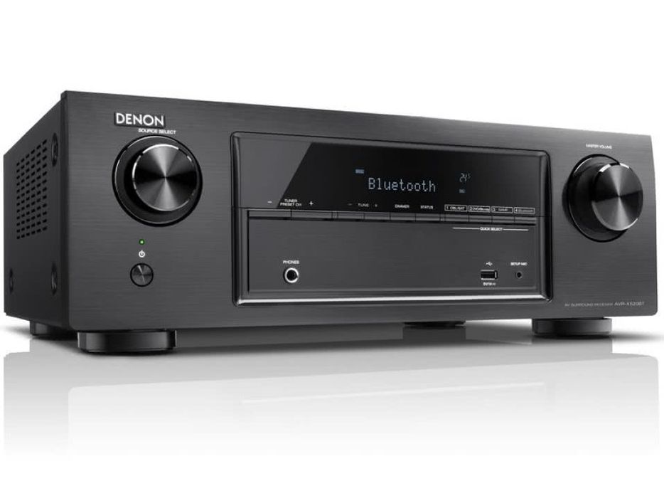 Kino domowe: Amplitiuner Denon AVR-X520BT + głośniki Yamaha 5.1