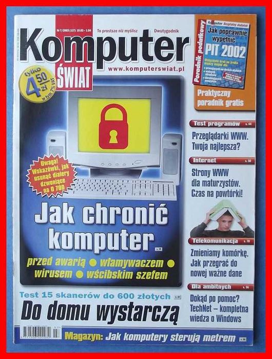 Komputer Świat 7/2003 (117) - Jak chronić komputer