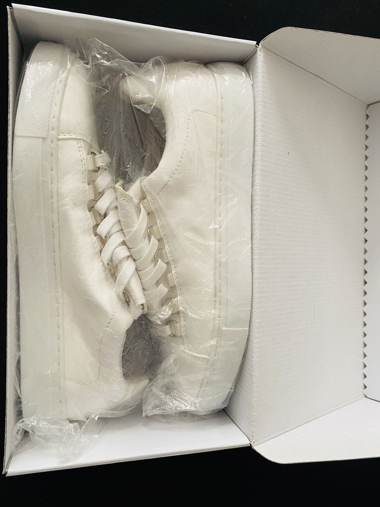 Nowe Buty BALENCIAGA Arena Low Sneakers Leather