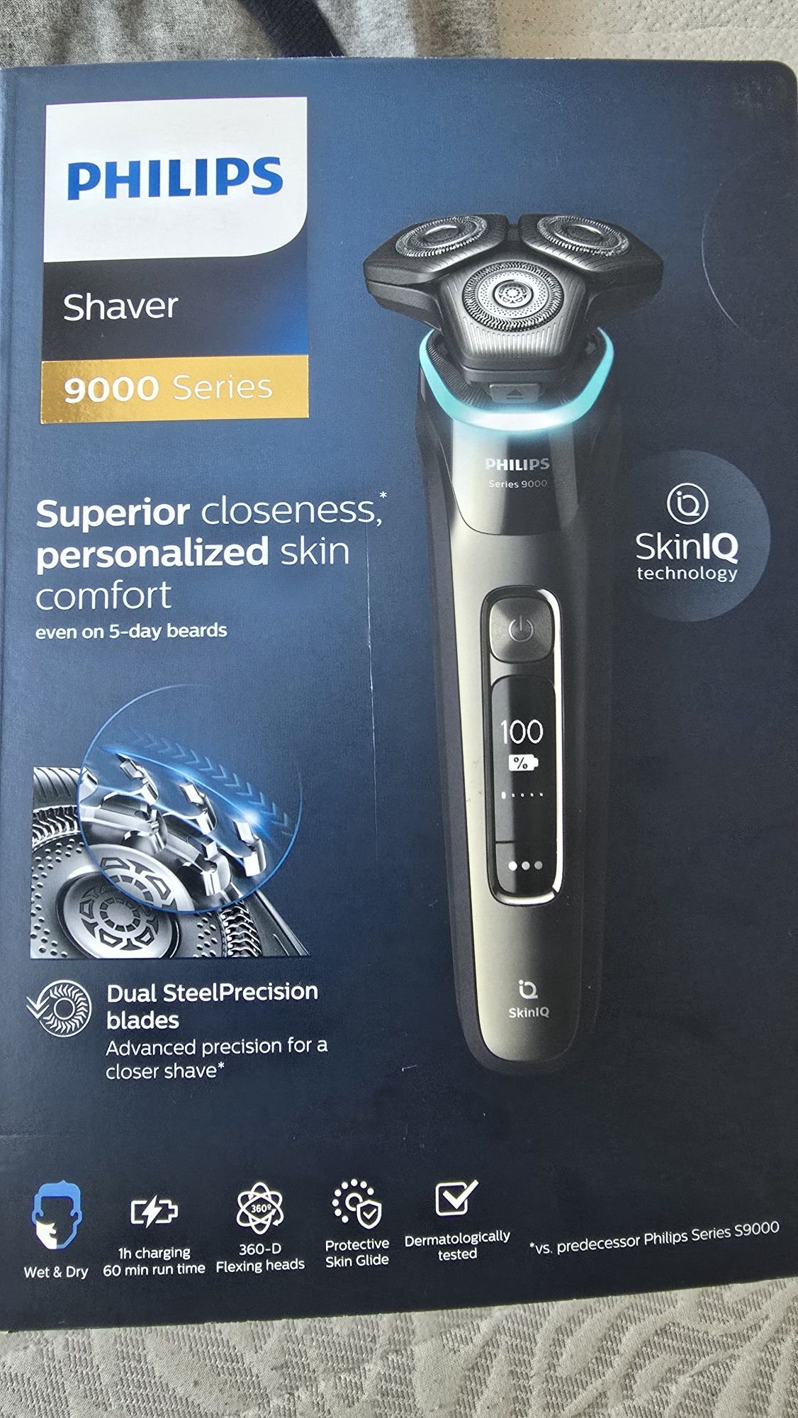 Maquina barbear Philips 9000 series topo de gama
