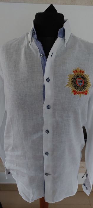 Lniana koszula damska