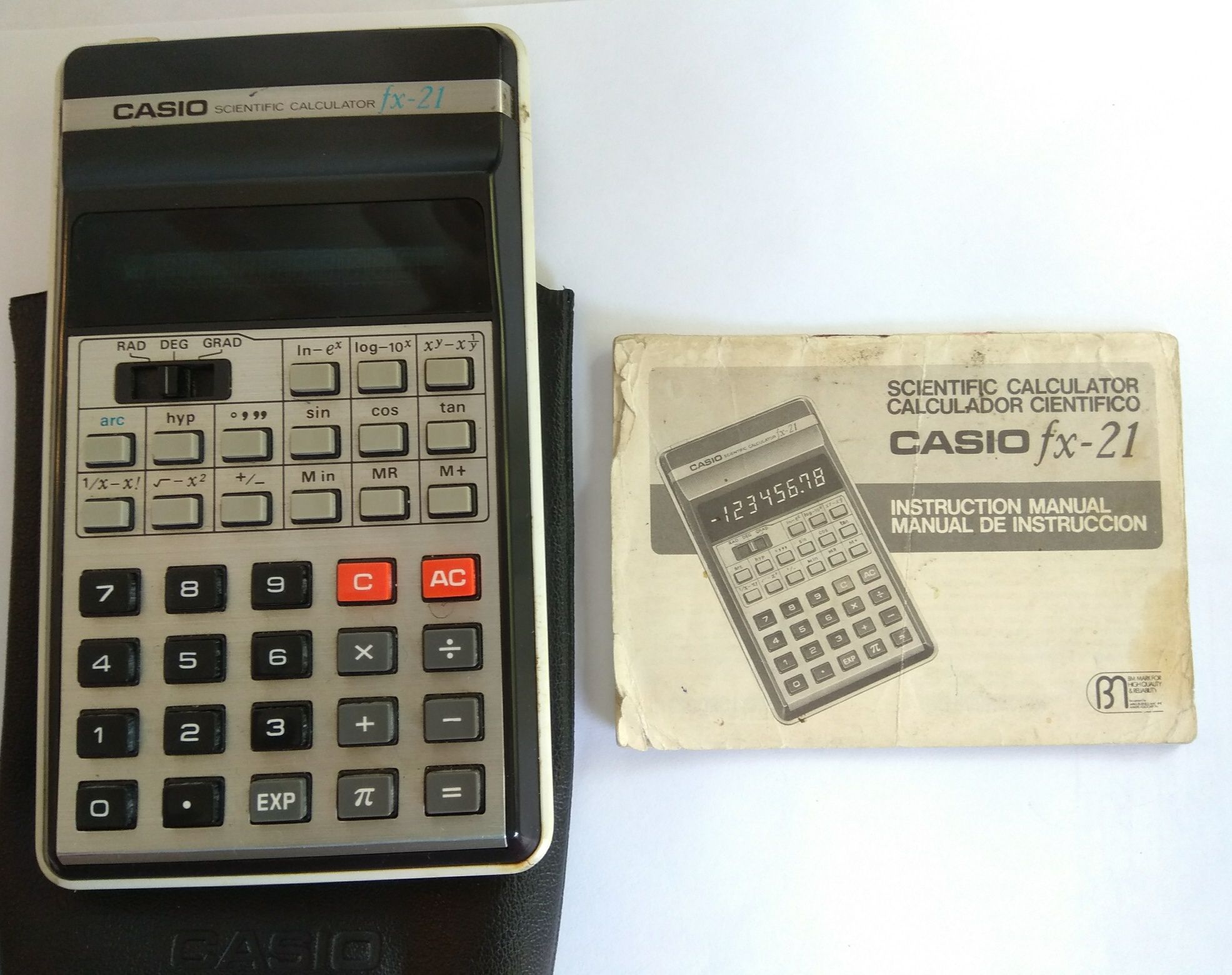 Калькулятор Casio fx-21 Япония