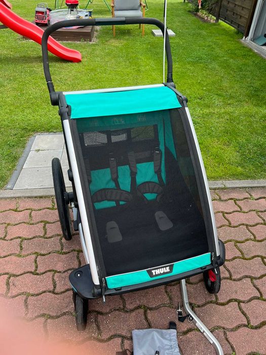 Przyczepka rowerowa dwuosobowa Thule Chariot Lite 2 (możliwa wysyłka)