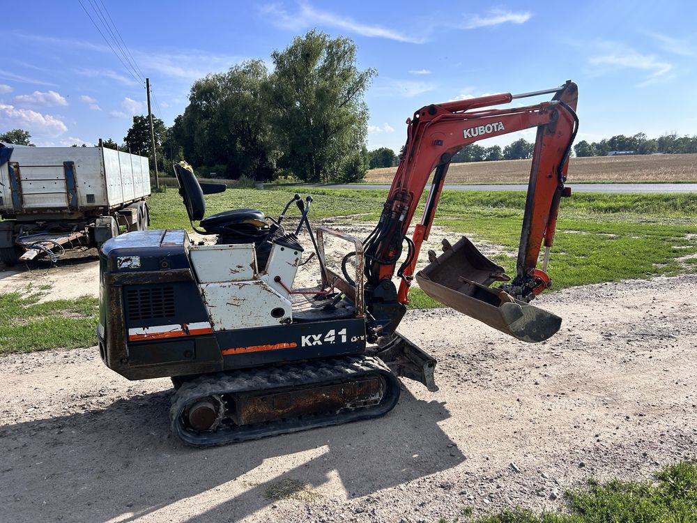 Minikoparka kubota KX 41