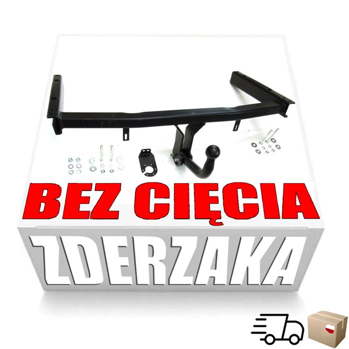 Solidny HAK HOLOWNICZY Audi A4 B7 B6 sedan Avant Zaczep Kulowy