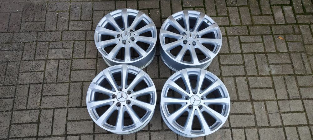 FELGI ALUMINIOWE 5x112 7.5Jx17 CALI ET40 fi 66.6 MERCEDES E KLASA W211 W212 W213 KOMPLET 4 SZTUKI
