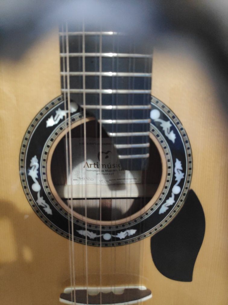 Artimusica guitarra portuguesa garantia estojo
