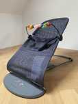 Babybjorn Bliss Mesh Antracyt + zabawka