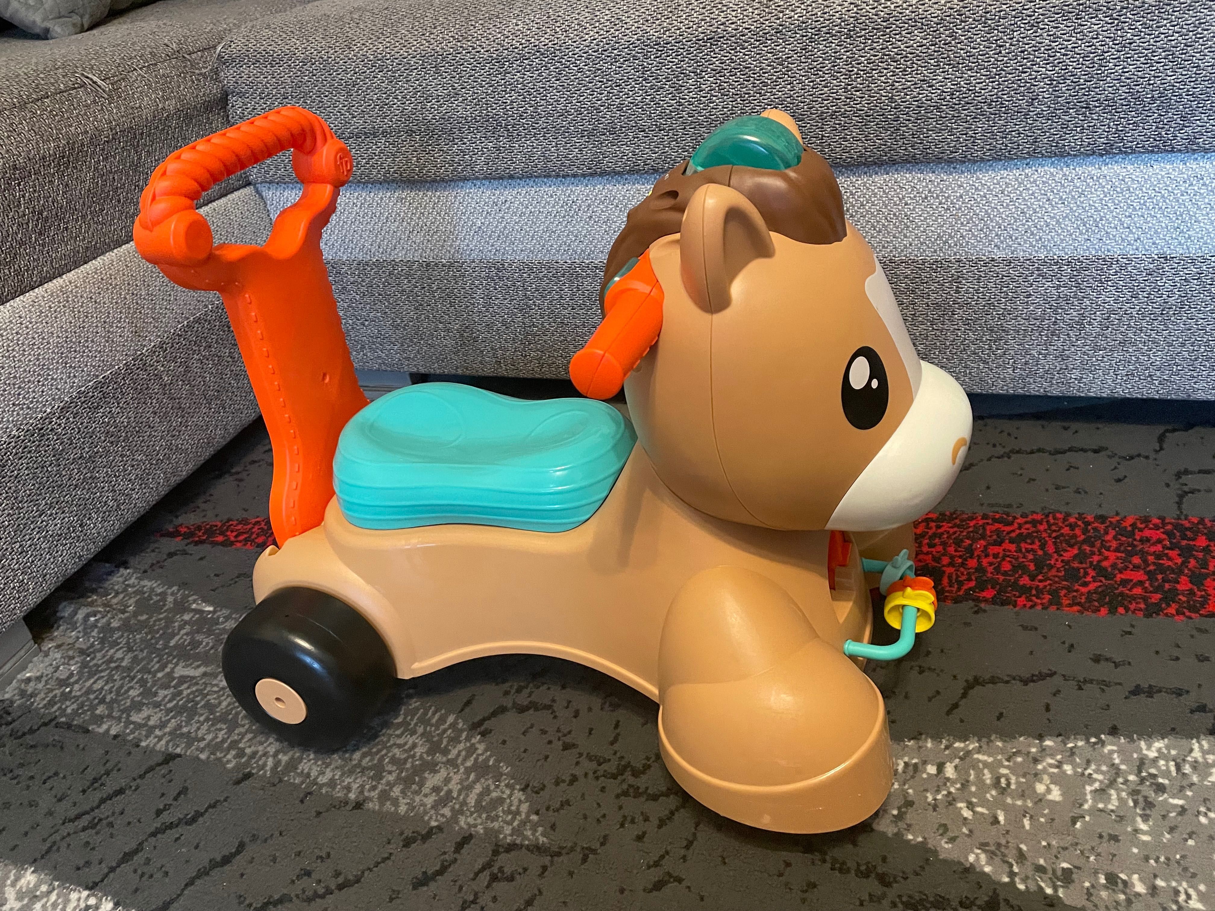 Fisher-Price Spacerowy kucyk Pchacz-Jeździk