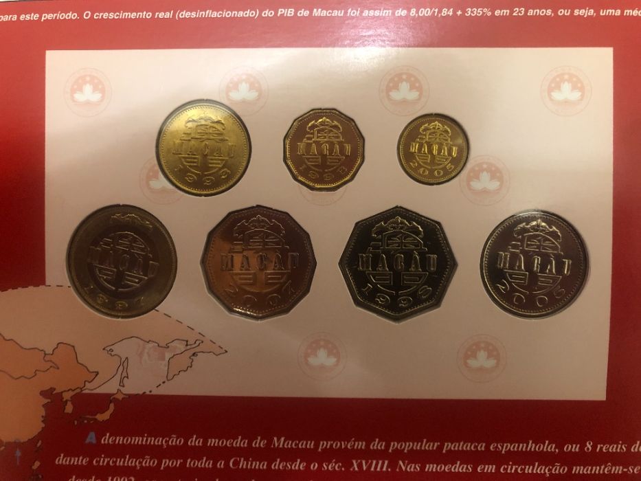 Moedas do Mundo - Macau