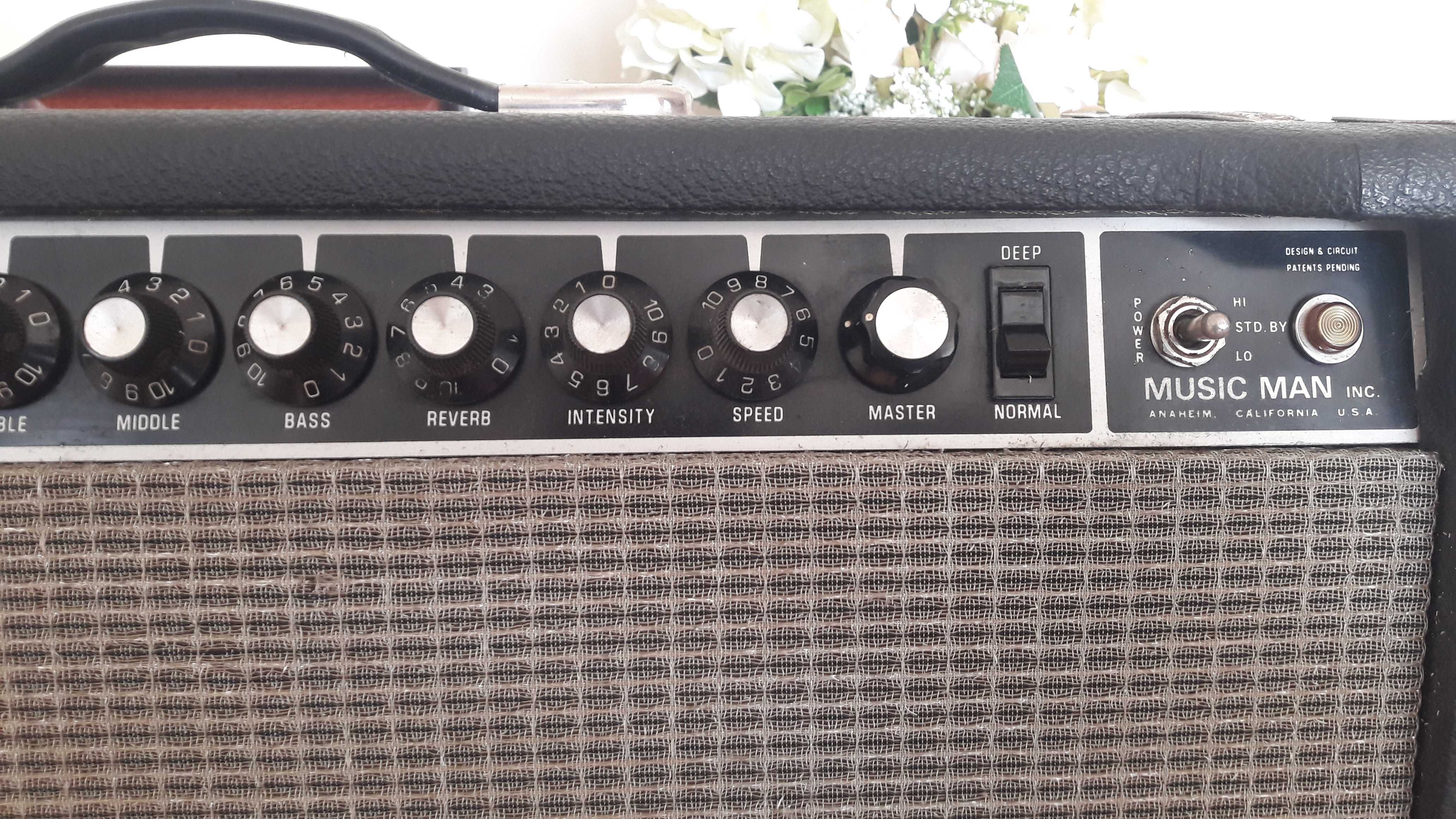 Music Man HD130 reverb
