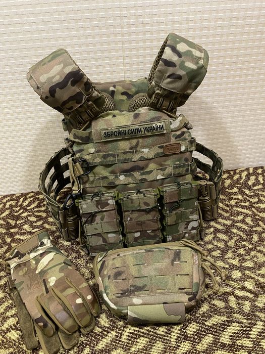 Комплект Плитоноска,Рукавички