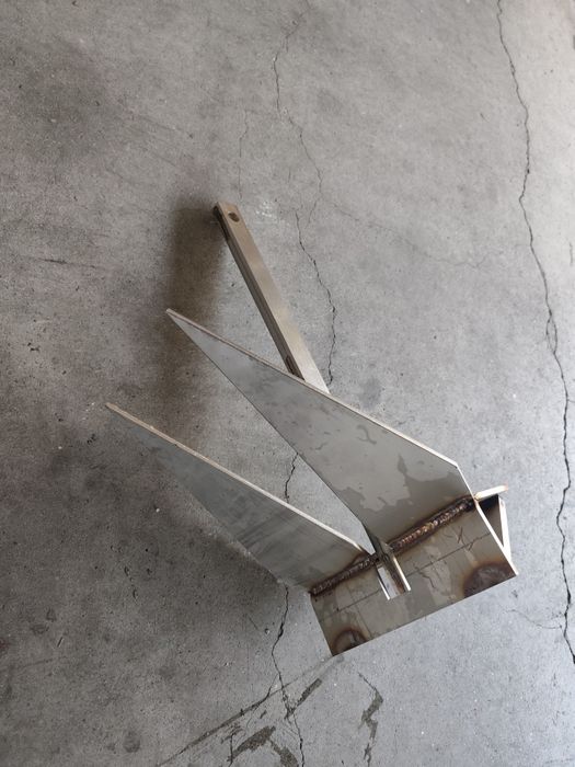 Âncora em inox para barco