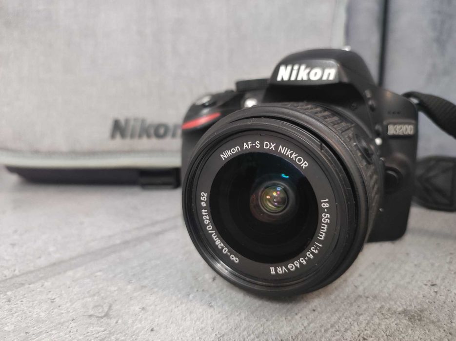 Фотоапарат Nikon D3200 18-55 VR Kit + сумка