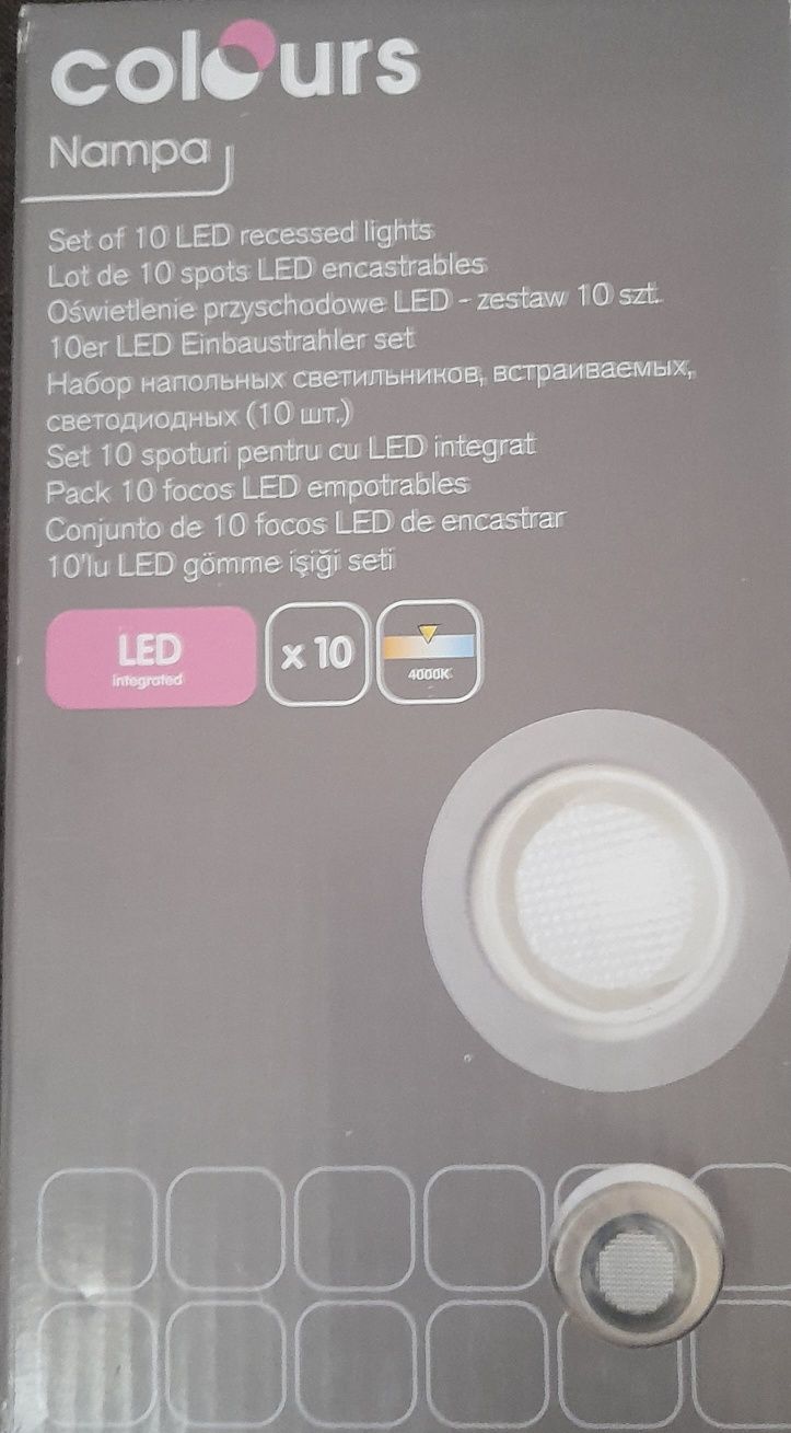 Nowe 10szt.Lampki pod-safkowe