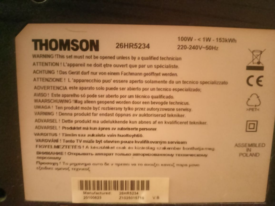 Telewizor LCD 26" Thomson