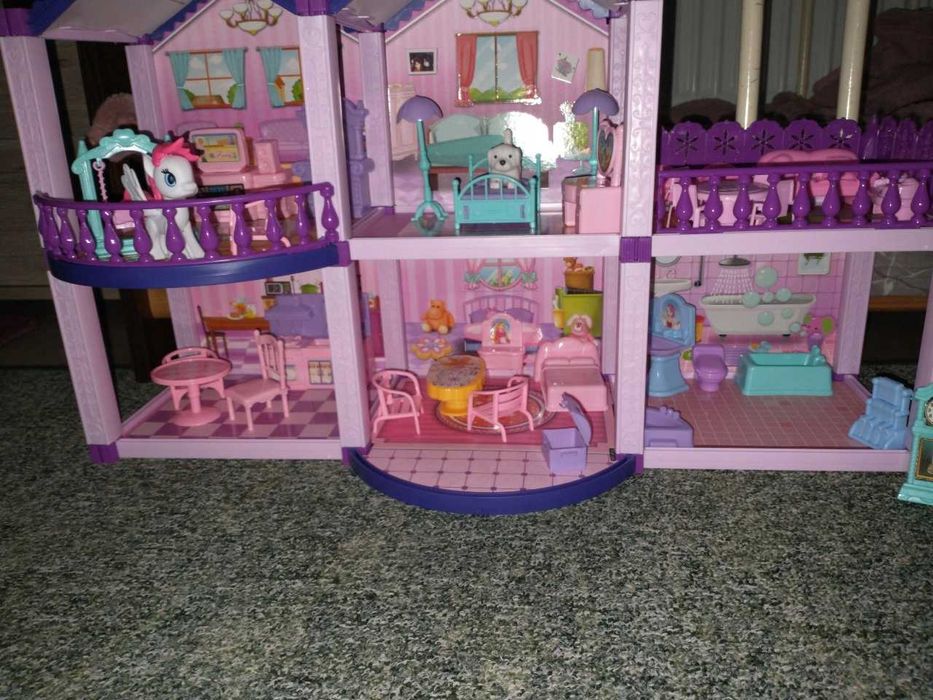 NOWY Domek Dla Lalek Duży Dla Dzieci Dziewczynki Zabawki - Na PREZENT