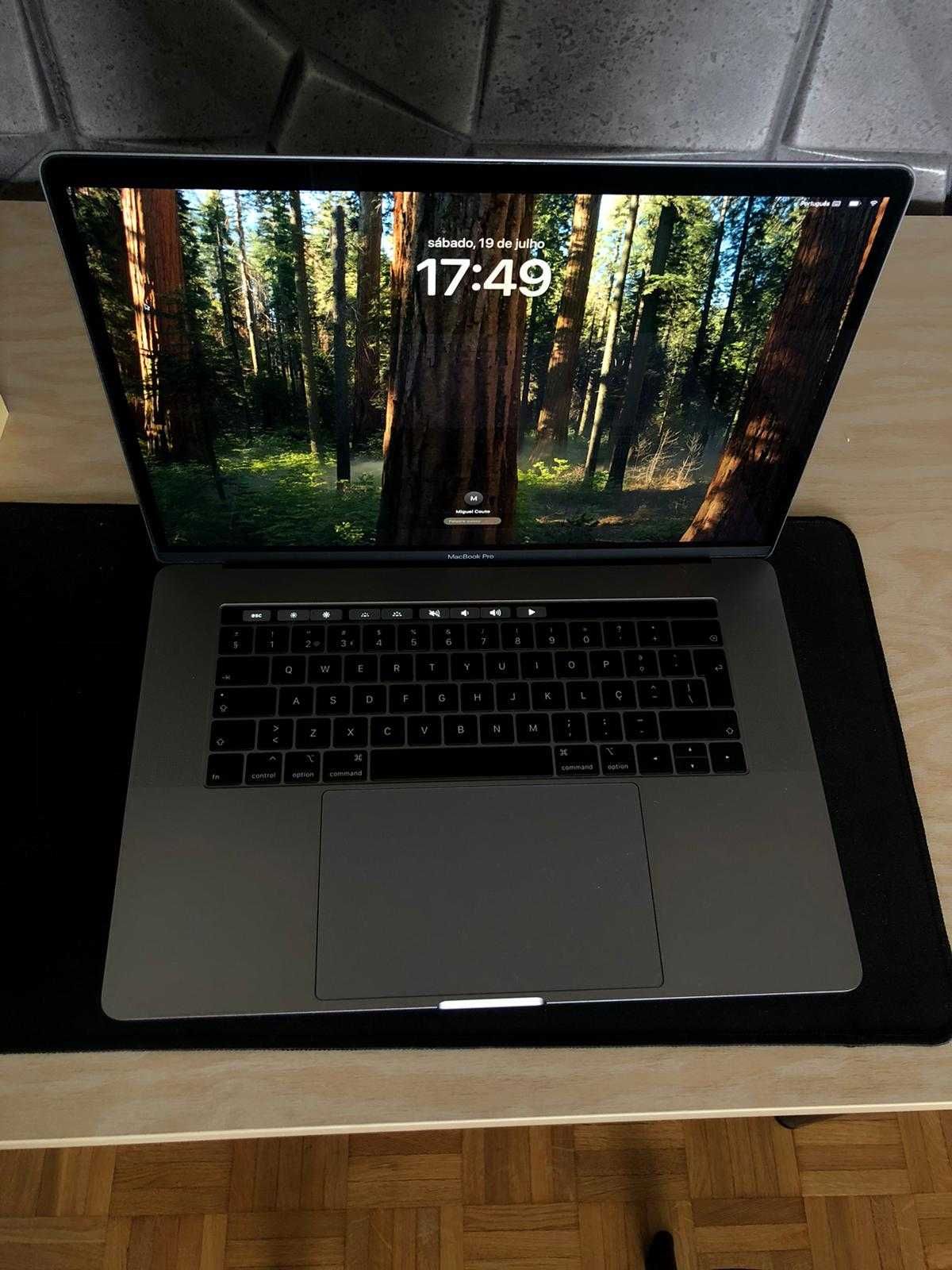 Macbook Pro I9 15 Polegadas de 2019 como novo