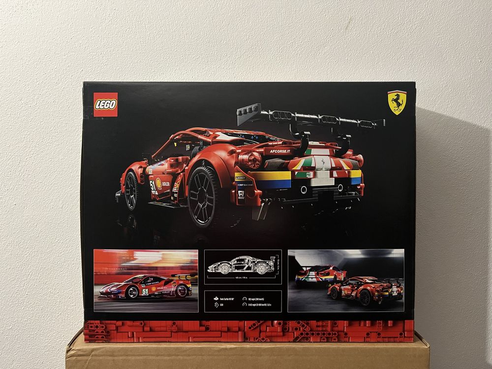 Lego Technic 42125 Ferrari 488 GTE (selado)