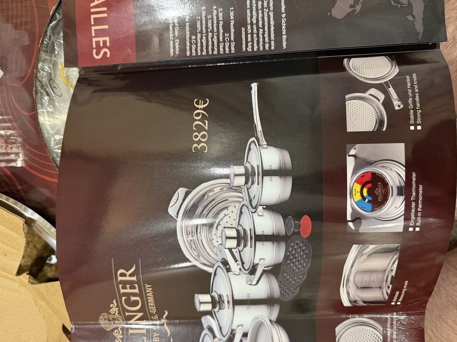 ZILLINGER набір кастрюль