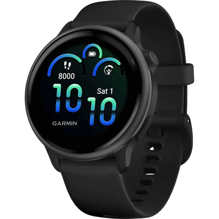 Смарт-годинник Garmin Vivoactive 6 Slate with Black Band