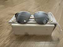 Okulary dior srebrne