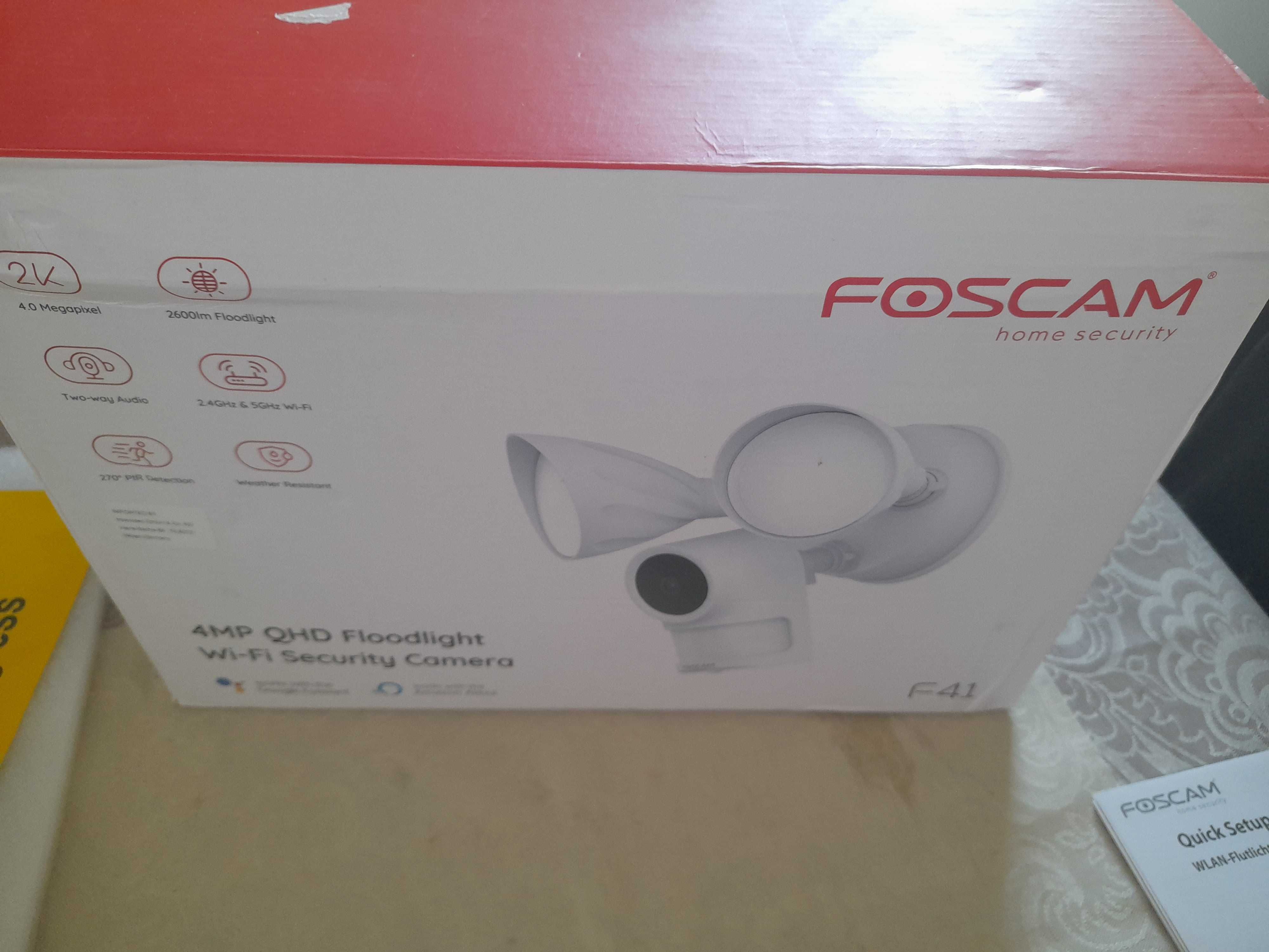 Foscam kamera dwuzakresowa F41 PIR, syrena, lampy