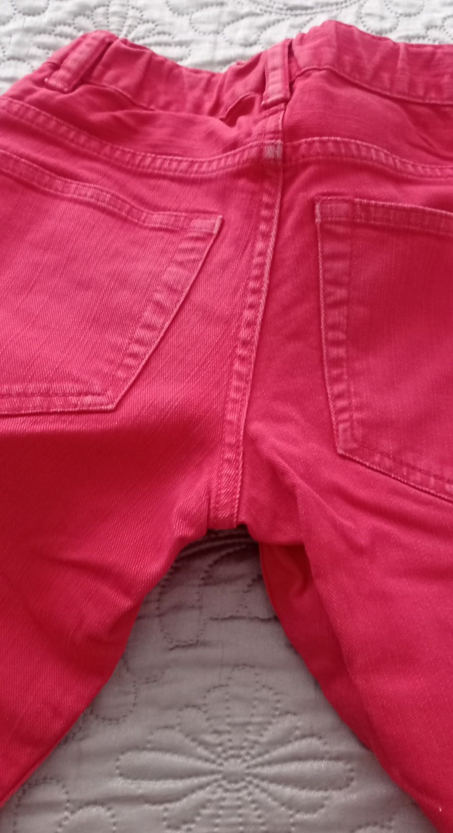 Spodnie jeansowe czerwone chłopięce 134/140 GAPKIDS