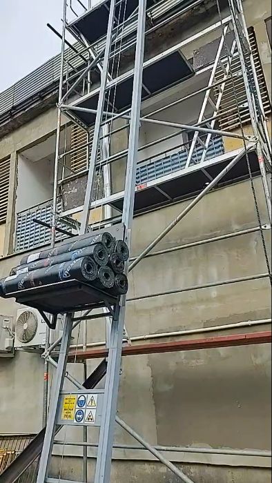 Winda dekarska wyciąg budowlany dekarski 13 metrów
