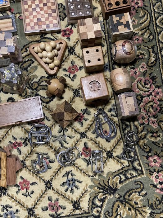 Conjunto 51 quebras cabecas enigmas