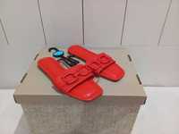 czerwone klapki marki Primark roz. 39 wkładka 24,5 cm nowe
