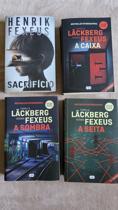 Livros Camilla Lackberg & Henrik Fexeus
