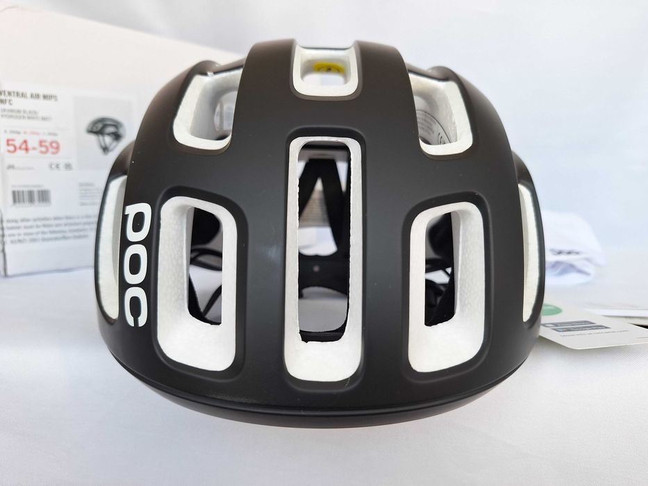 Kask rowerowy szosowy Poc Ventral Air Mips NFC Uranium Black M 54-59cm