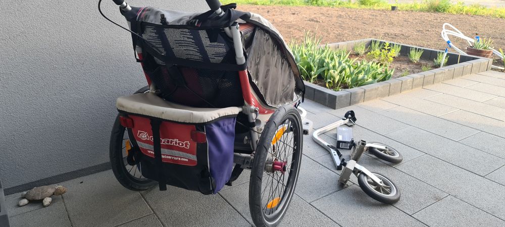 Przyczepa rowerowa Chariot cx1 riksza thule wózek