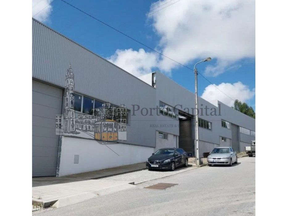 Excelente armazém para arrendamento Gondomar. 400 m2