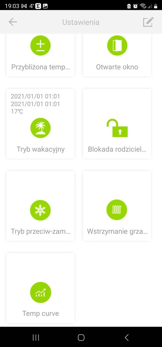 Głowica rermostatyczna zigbee TV02-ZG