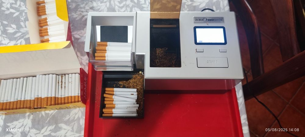 Máquina de entubar, powermatic V