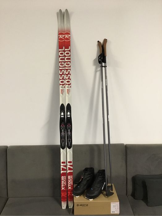 Komplet nart biegowych Rossignol NNN 170 cm/alpina/komperdell