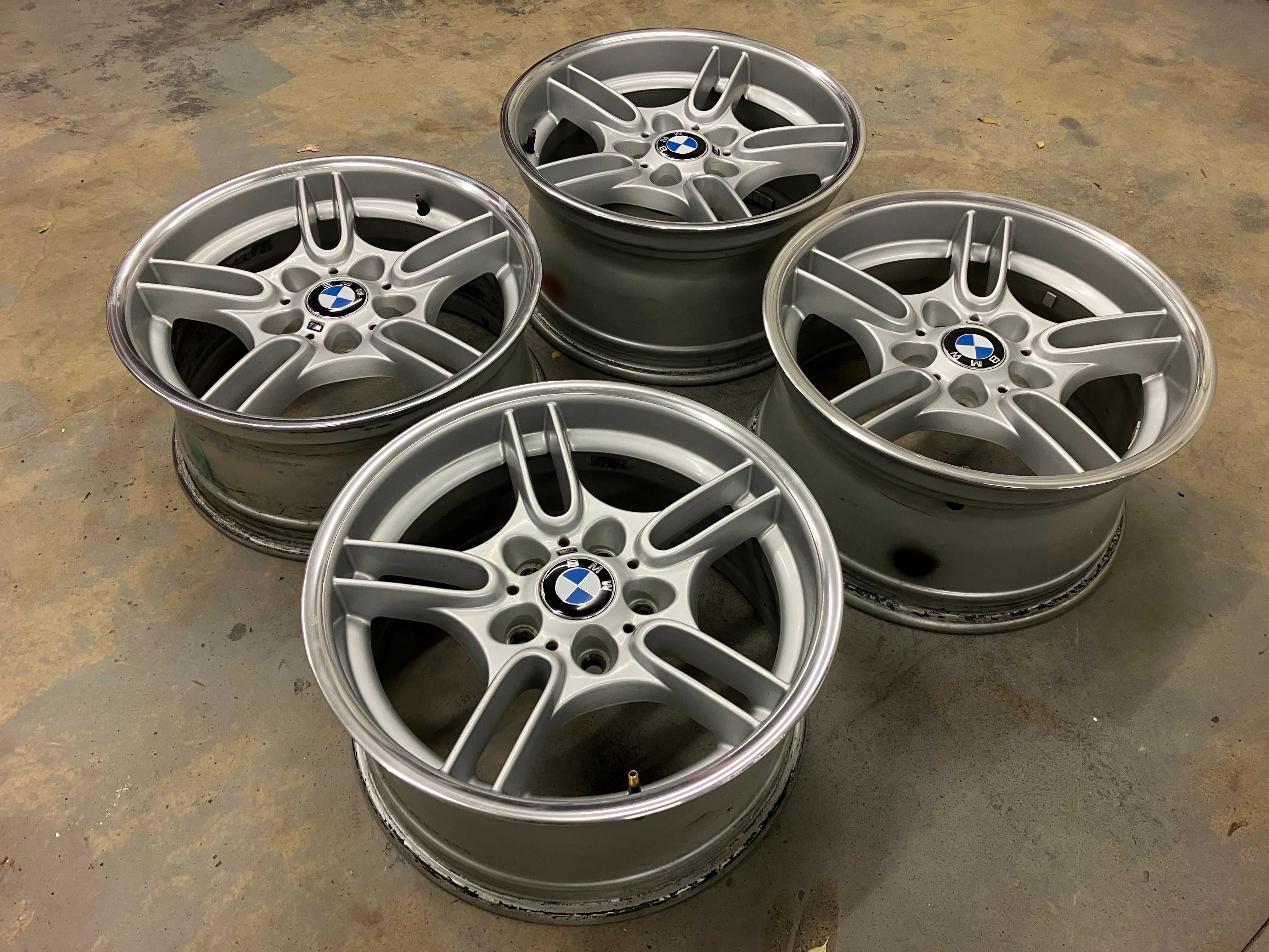 Felgi 17 m-pakiet Styling 66 Perfekt Stan Polerowane 8 9 cali BMW e39