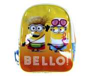 Mochila Escolar Minions Bello 25x31 cm NOVAS