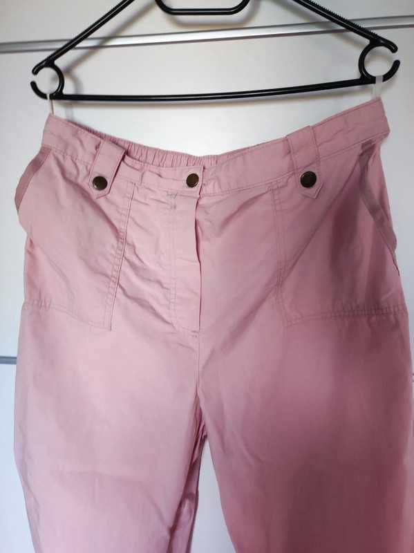 Marks & Spencer r 46 bawełniane spodnie na lato plus size