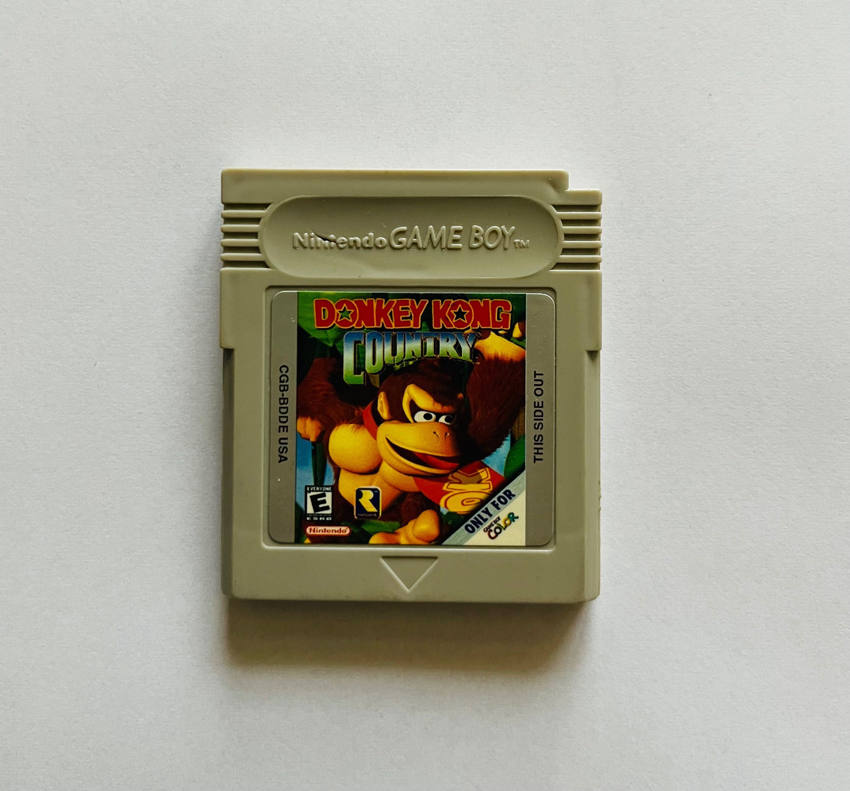 Gra nintendo game boy donkey kong country