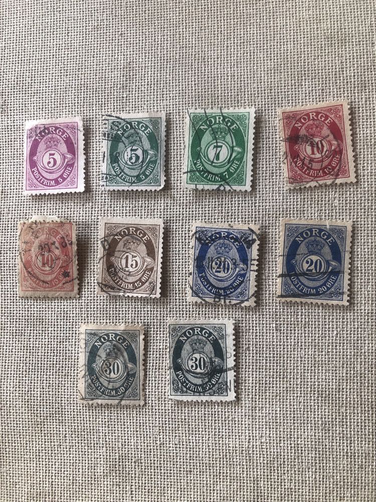 Почтовые старые марки