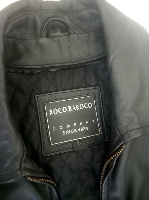Продаю мужскую кожаную куртку Roco Baroco, размер L